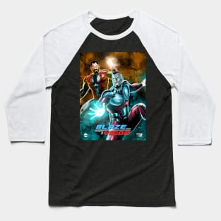 Blaze and Vigor Poster Baseball T-Shirt